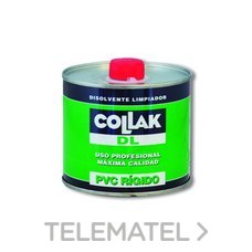 COLLAK - DISOLVENTE LIMPIADOR P/PVC DL 500ml