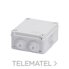 GEWISS - CAJA IP55 100x100x50 1/4 G. C/PASACABLE - Imagen 2