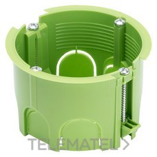 GEWISS - CAJA REDONDA PARED LIGERA 2M VD.