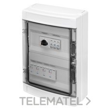 GEWISS - CUADRO 2 STRINGS PRECABLEADO 1000V DC 32A CON 2x12 MÓDULOS 4 CADENAS