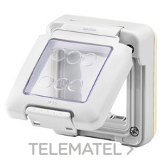 GEWISS - FUNDA ESTANCA FLEX.2MODULOS SYSTEM IP55