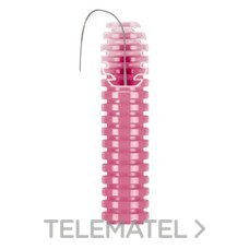 GEWISS - TUBO COARRUGADO MORADO+GUIA FK15L/F20 - Imagen 2