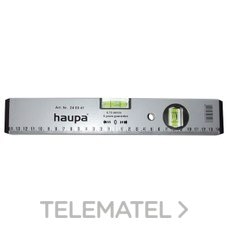 HAUPA - NIVEL BURBUJA METALICO 400mm