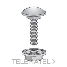 INTERFLEX - TORNILLO C/TUERCA/ARAND.CINC.Z3 M6x12