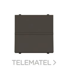 NIESSEN - PULSADOR CON VISOR SIN GRABAR 2 MÓDULOS ZENIT ANTRACITA