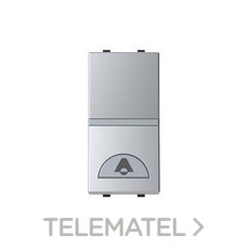 NIESSEN - PULSADOR SÍMB.TIMBRE 1 MÓDULO ZENIT PLATA - Imagen 2