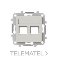 NIESSEN - TAPA 2 CONECTORES CON PERSIANA SKY DUNA