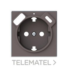 NIESSEN - TAPA BE SCHUKO + CARGADOR USB A+C TAUPÉ