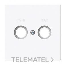 NIESSEN - TAPA TOMA TV-R/SAT VEGA BLANCO MATE
