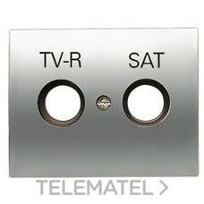 NIESSEN - TAPA TOMA TV-R/SAT OLAS TITANIO - Imagen 2
