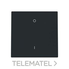 NIESSEN - TECLA INTERRUPTOR BIPOLAR ALBA NEGRO MATE