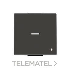 NIESSEN - TECLA PULS.VISOR LUZ SKY NEGRO SOFT