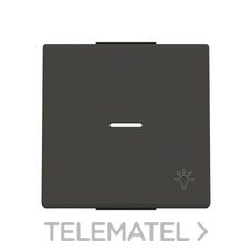 NIESSEN - TECLA PULS.VISOR LUZ SKY NEGRO ESSENCE