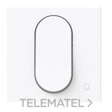 NIESSEN - TECLA PULSADOR TIMBRE ALTER VEGA BLANCO