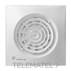 S & P - EXTR.BANO SILENT-100-SILVER-CZ 8W 2100rpm