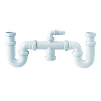 ALIAXIS - SIFON CURVO DOBLE EXT.S30 S/V.1.1/2"