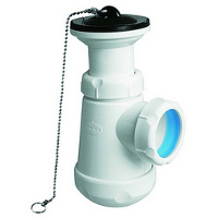 ALIAXIS - SIFON BOT.CORTO EXT.S84 S.HORIZ.C/VALV.1.1/2"