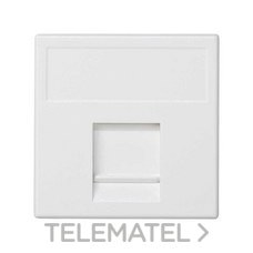 SIMON - PLACA AMPoBICC 45x45 RJ GUARDAPOLVO BL.N - Imagen 2