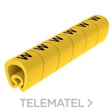 UNEX - SENALIZ.PVC PLAST.2-5mm -W- AMARILLO - Imagen 2