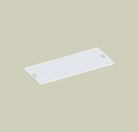 UNEX - PLACA SENALIZACION PA 6.6 18x40 NATURAL