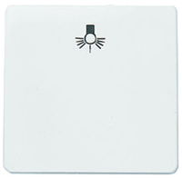 NIESSEN - PULSADOR LUZ STYLO BLANCO ALPINO