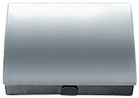 NIESSEN - TAPA SALIDA CABLE / PULSADOR TIRADOR OLAS TITANIO