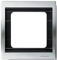 NIESSEN - MARCO DE 2 ELEMENTOS VERTICAL OLAS TITANIO