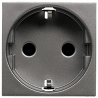 NIESSEN - BASE DE ENCHUFE SCHUKO CON.AUT.ZENIT PLATA