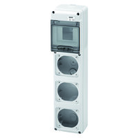 GEWISS - CUA.DISTR.Q-DIN 5M 3 FRONT.BS.16A IP65