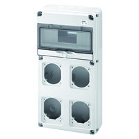 GEWISS - CUA.DISTR.Q-DIN 10M 4 FRONT.P/BS.16/32A