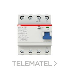 ABB - INT.DIFERENCIAL F204A-100/0,3 4P 100A TIPO TIPO A 300mA