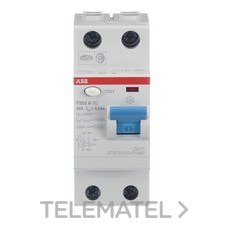 ABB - INT.DIFERENCIAL F202A-25/0,03 2P 25A TIPO A 30mA
