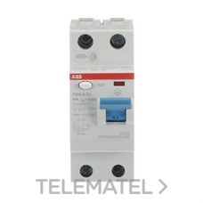 ABB - INT.DIFERENCIAL F202A-40/0,03 2P 40A TIPO A 30mA