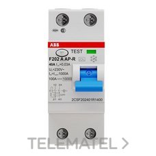 ABB - DIFERENCIAL F202A 40A 30mA AP