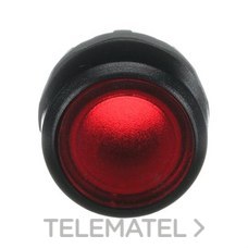 ABB - PULSADOR ROJO RASANTE MP1-11R LUMIN.