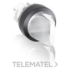 ABB - SELECTOR M3SS1-11C LUMINOSO CORTO 3 POS.TRANSP.