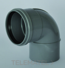 FERRO-PLAST - CODO 87 -30' M-H d.125 PVC