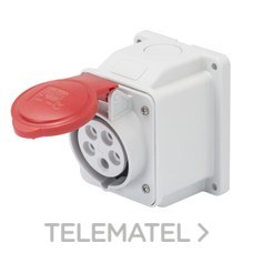 GEWISS - BASE MURAL RECTA H 32A 3P+N+T 380V IP44 - Imagen 2