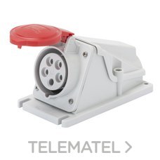 GEWISS - BASE MURAL INCL.H 32A 3P+N+T 380V IP44 - Imagen 2