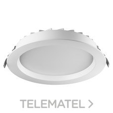 GEWISS - EMPOTRADO LED ELIA DL 35W 40K OPAL DIFUSORA CRI80 SISTEMA DE CONTROL DALI BLANCO