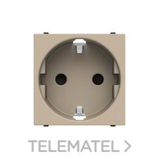 NIESSEN - BASE DE ENCHUFE SCHUKO CON.AUT.ZENIT CAVA