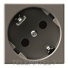 NIESSEN - BASE TT LATERAL SCHUKO 45° ANTRACITA