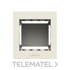 NIESSEN - CAJA SUPERFICIE IP40 1 VENTANA BLANCO