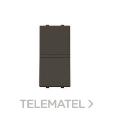 NIESSEN - INTERRUPTOR MONOPOLAR 1 MÓDULO ZENIT ANTRACITA EMB.AN.