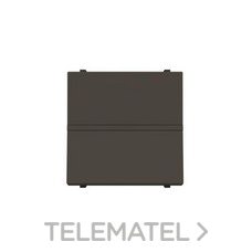 NIESSEN - INTERRUPTOR MONOPOLAR 2 MÓDULOS ZENIT ANTRACITA EMB.AN.