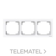 NIESSEN - MARCO 3 ELEMENTOS ALBA BLANCO BRILLO