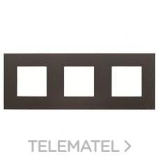 NIESSEN - MARCO BÁSICO DE 3 ELEMENTOS ZENIT ANTRACITA - Imagen 2