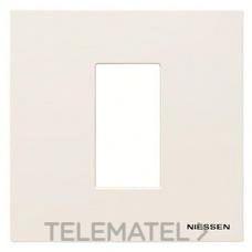 NIESSEN - MARCO DE 1 MÓDULO ZENIT BLANCO - Imagen 2
