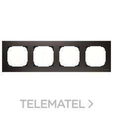 NIESSEN - MARCO DE 4 ELEMENTOS SKY NEGRO SOFT