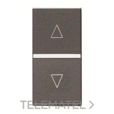 NIESSEN - PULSADOR PERSIANAS 1M PERSIANA ZENIT ANTRACITA